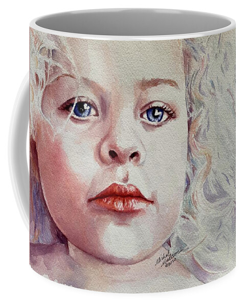 Beautiful Child Coffee Mug featuring the painting Within You by Michal Madison