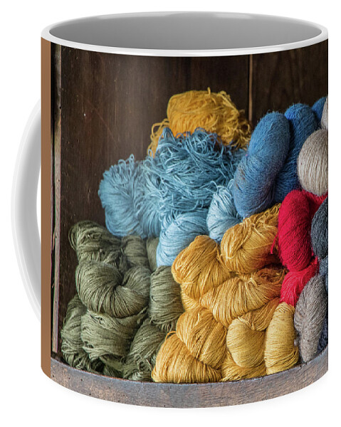 2017 Coffee Mug featuring the photograph Woolen Mill Goods by Gerri Bigler