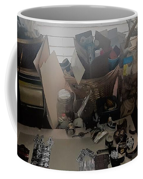 Unfinished Coffee Mug featuring the photograph Work in Progress by Nancy Graham