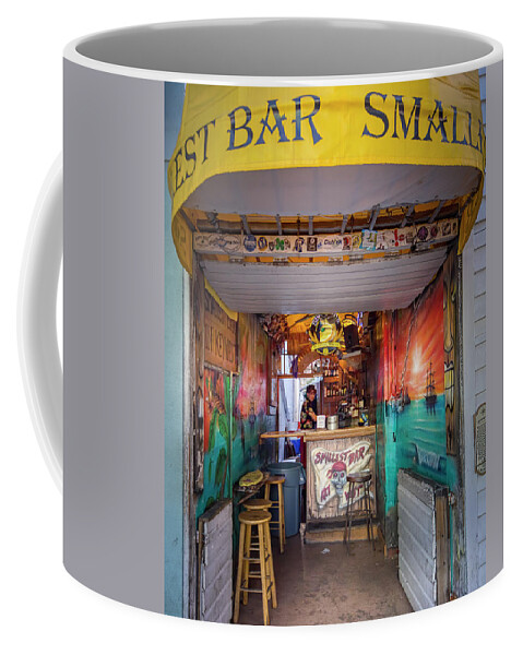 Worlds Smallest Bar Key West Coffee Mug by Mark Andrew Thomas - Pixels
