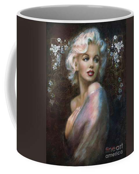 Marilynmonroe Coffee Mug featuring the painting WW Classic Times by Theo Danella