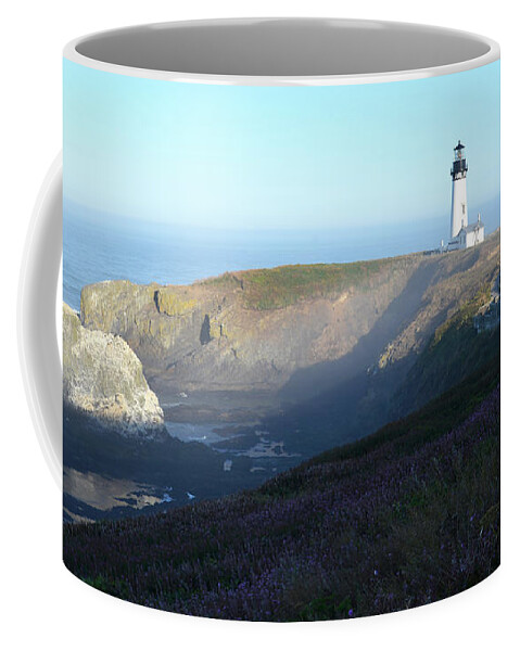 Denise Bruchman Photography Coffee Mug featuring the photograph Yaquina Head Lighthouse by Denise Bruchman