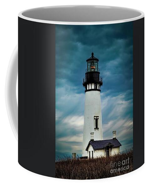 Jon Burch Coffee Mug featuring the photograph Yaquina Head Lighthouse by Jon Burch Photography