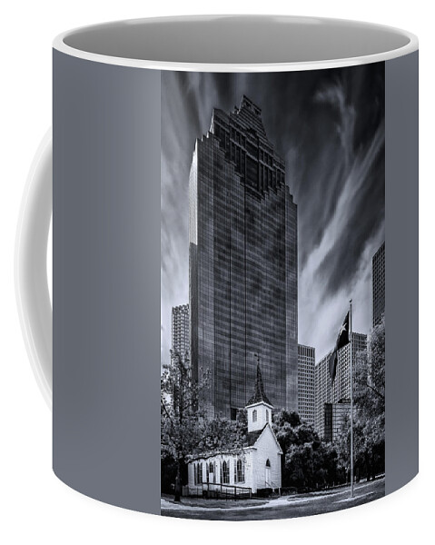 Architecture Coffee Mug featuring the photograph Ye Cannot Serve God And Mammon by Mike Schaffner