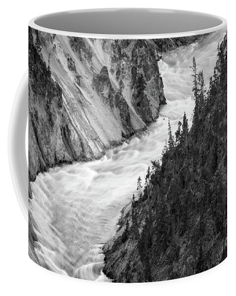  Coffee Mug featuring the photograph Yellowstone River by Vincent Bonafede