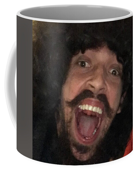 Youth Coffee Mug featuring the photograph Youth Pastor on a Mission BW by Lee Darnell