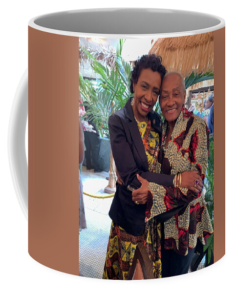  Coffee Mug featuring the photograph YVETTE and MOM by Trevor A Smith