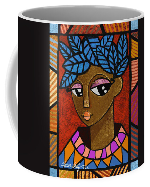 Love Coffee Mug featuring the painting Zolhe by Oscar Ortiz