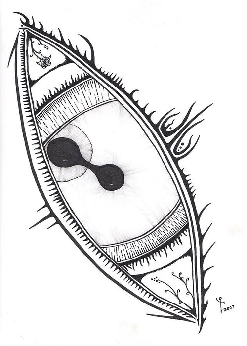 All Seeing Eye Drawing By Tory Stephens