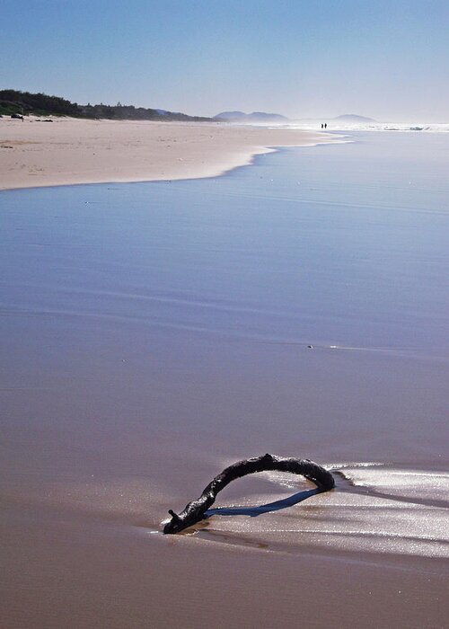 Australia Greeting Card featuring the photograph BeachScape #1 by Ankya Klay