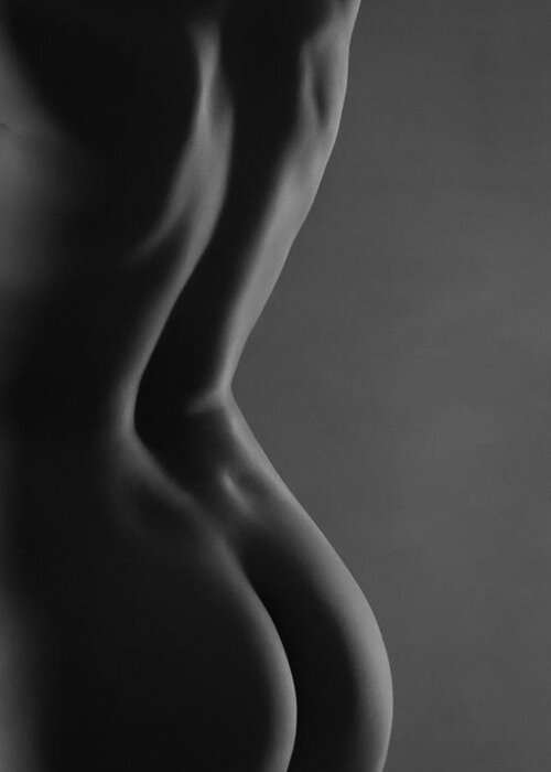 Blue Muse Fine Art Greeting Card featuring the photograph Beautiful Bodyscape by Blue Muse Fine Art