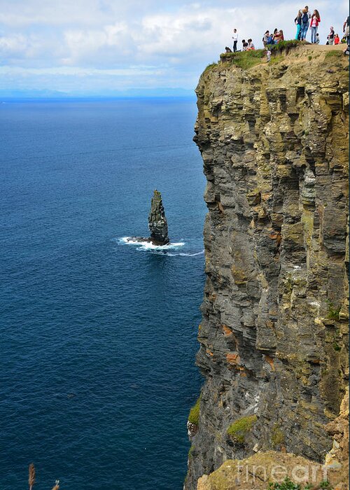 Cliff Greeting Card featuring the photograph Cliffs of Moher #2 by RicardMN Photography