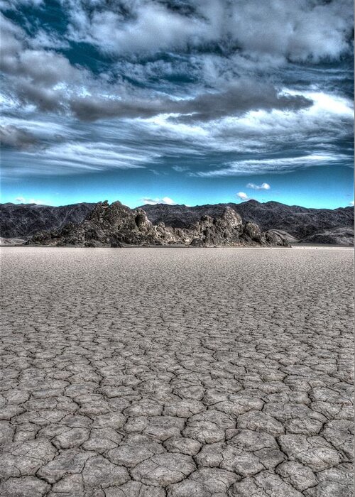 Death Valley Greeting Card featuring the photograph Cool Desert #1 by David Andersen