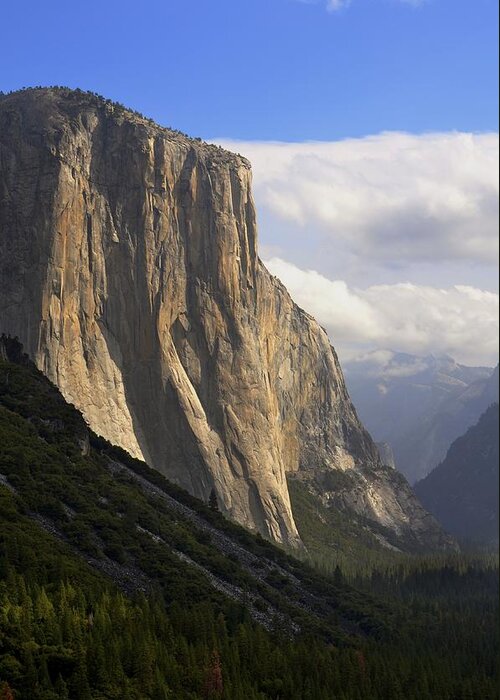 El Capitan Yosemite Greeting Card featuring the photograph El Capitan Yosemite #1 by Alex King