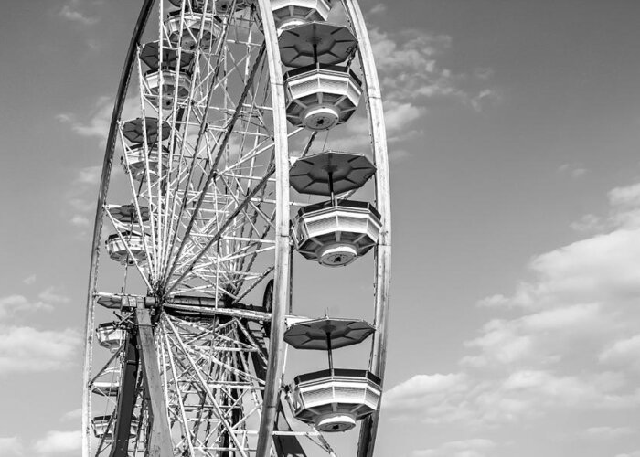 Ferris Wheel Greeting Card featuring the photograph Ferris Fun #1 by Jessica Brown