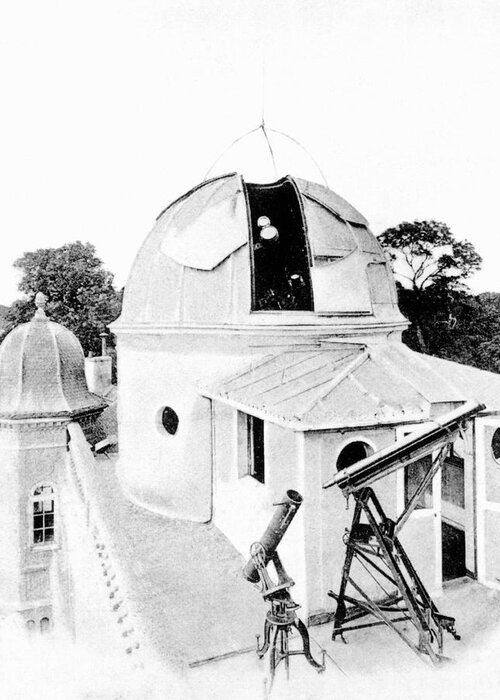 Flammarion Observatory Greeting Card featuring the photograph Flammarion Observatory #1 by Royal Astronomical Society/science Photo Library