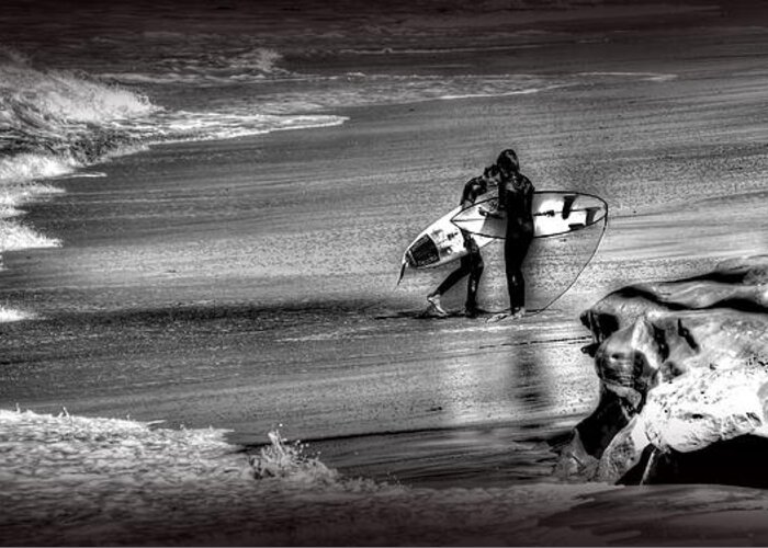 Laguna Surfing Greeting Card featuring the photograph Getting Ready #1 by Craig Incardone