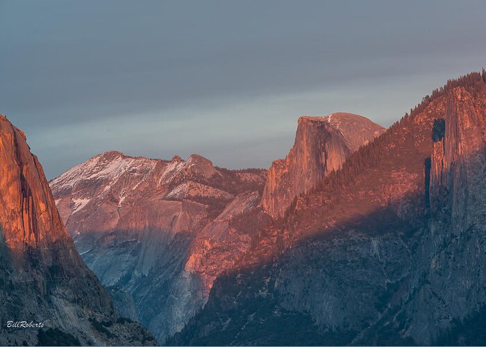 Clouds Rest Greeting Card featuring the photograph Half Dome #2 by Bill Roberts