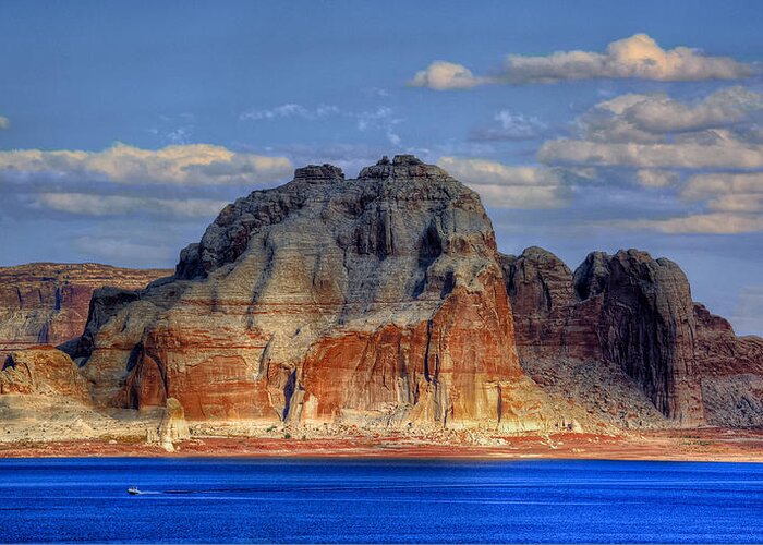Lake Powell Greeting Card featuring the photograph Lake Powell #1 by Stephen Campbell