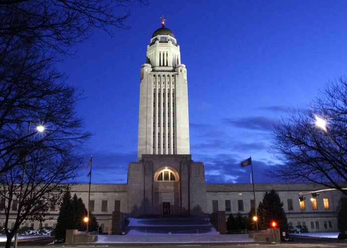 Nebraska State Capital Photograph by Andrea Kelley