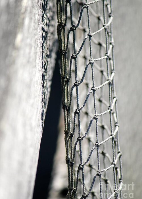 Fishing Net Greeting Card featuring the photograph Netting #1 by Deena Withycombe