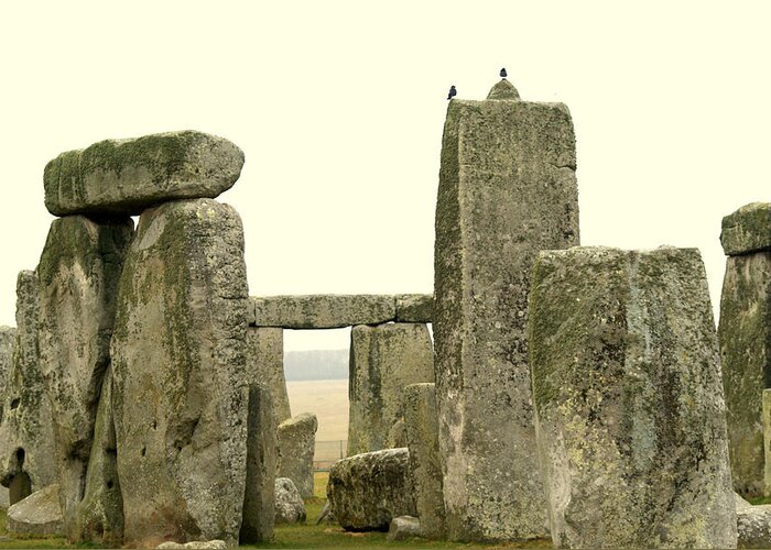 England Greeting Card featuring the photograph Stonehenge #1 by Jolly Van der Velden