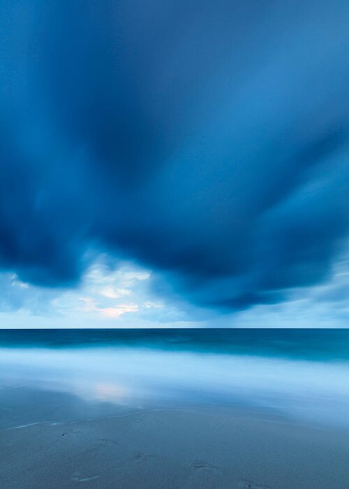 Photography Greeting Card featuring the photograph Storm Over The Sea, Sylt #1 by Panoramic Images