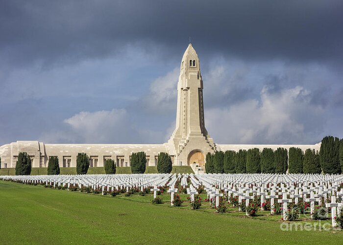 Douaumont Greeting Card featuring the photograph 130918p254 by Arterra Picture Library