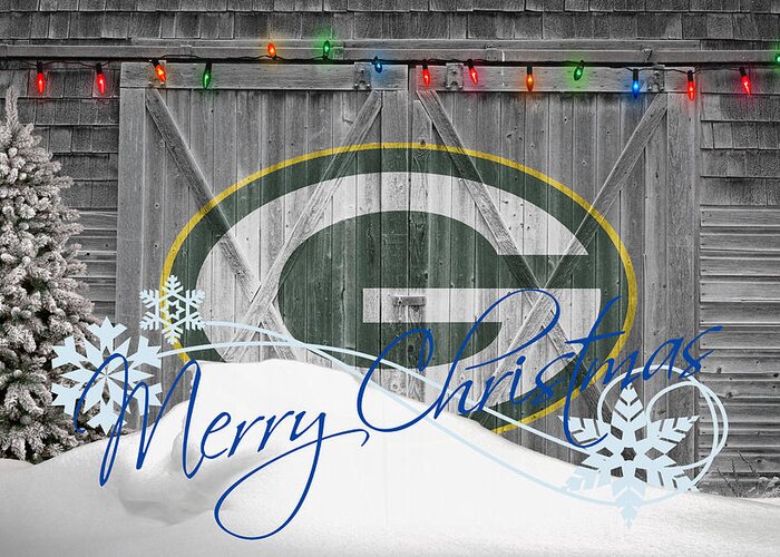 Packers Greeting Card featuring the photograph Green Bay Packers by Joe Hamilton