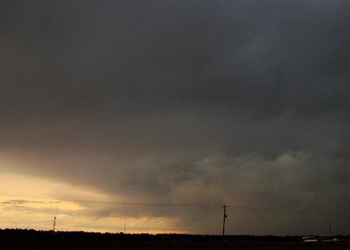 Stormscape Greeting Card featuring the photograph Let the Storm Season Begin #19 by NebraskaSC
