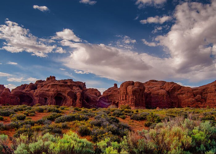 Arches National Park Greeting Card featuring the photograph Arches National Park #2 by Sandra Selle Rodriguez