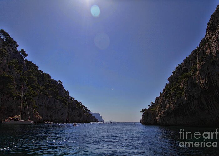 Cassis Greeting Card featuring the photograph Cassis #2 by Rafael Pacheco