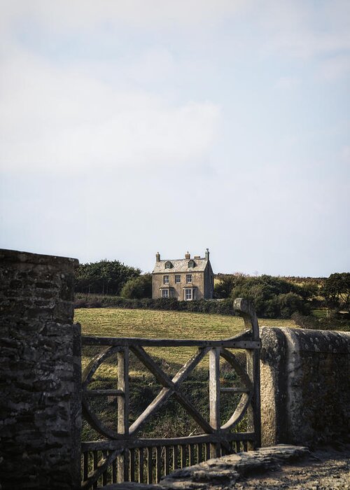 House Greeting Card featuring the photograph Cornish Cottage #2 by Joana Kruse