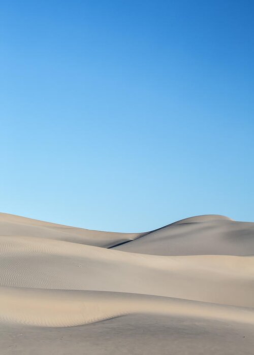 Vertical Greeting Card featuring the photograph Desert Calm by Jon Glaser