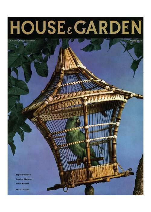 House And Garden Greeting Card featuring the photograph House And Garden Cover #2 by Anton Bruehl