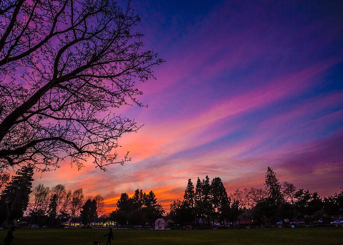 Sunset Greeting Card featuring the photograph Magical Sky #2 by Mike Lee