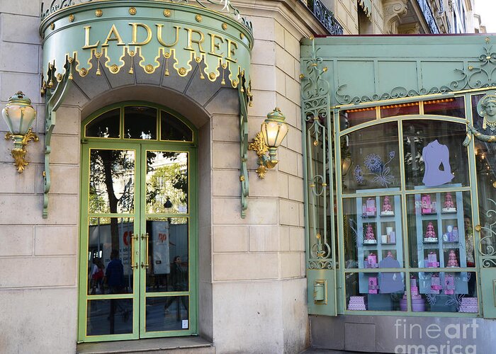Paris Laduree Macaron French Bakery Patisserie Tea Shop - Champs