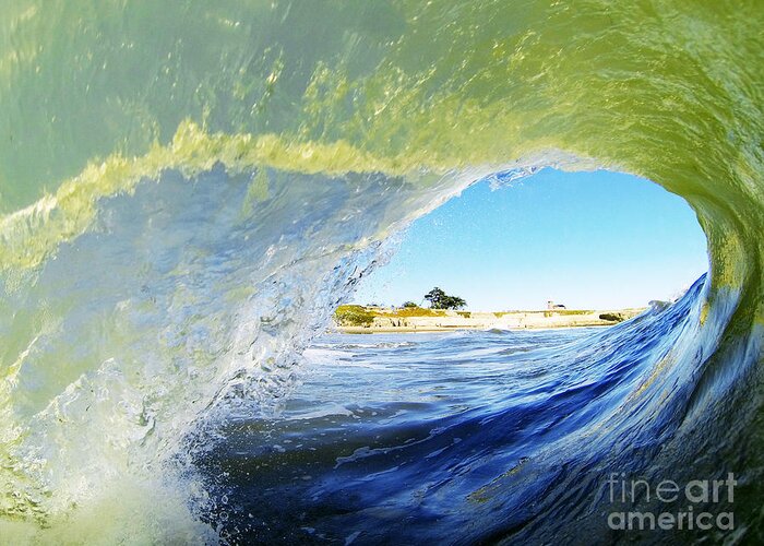 Ocean Greeting Card featuring the photograph Point of View #2 by Paul Topp