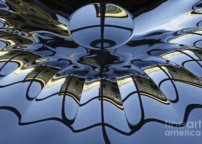 Reflection Greeting Card featuring the photograph Reflections #4 by Inge Riis McDonald