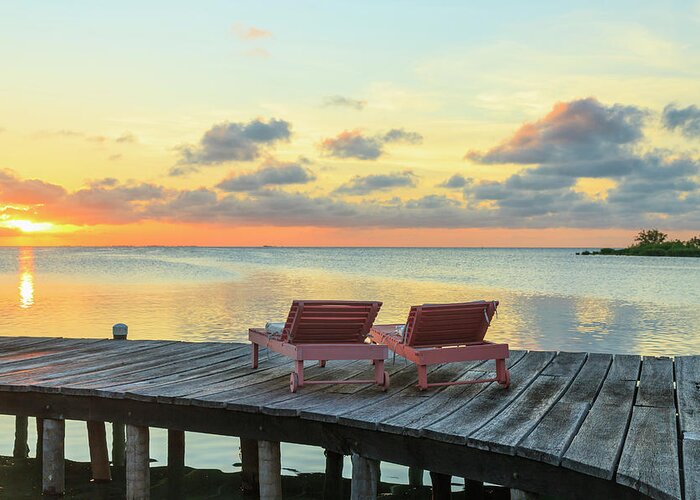 Belize Greeting Card featuring the photograph Saint Georges Caye Resort, Belize (pr #2 by Stuart Westmorland