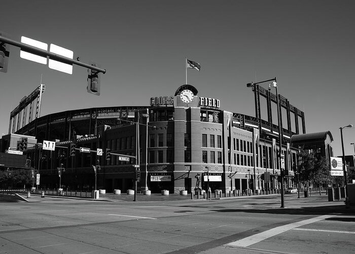 America Greeting Card featuring the photograph Coors Field - Colorado Rockies #3 by Frank Romeo