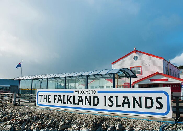 Cloud Greeting Card featuring the photograph Falkland Islands #30 by Inger Hogstrom
