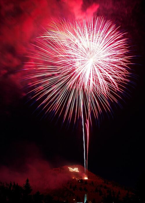 Fourth July Butte Montana Photograph Greeting Card featuring the photograph 4th July Butte Mt 2013 by Kevin Bone