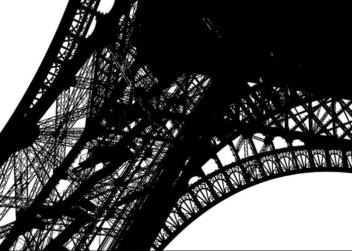 Eiffel Tower Greeting Card featuring the photograph Eiffel Tower #5 by Chevy Fleet