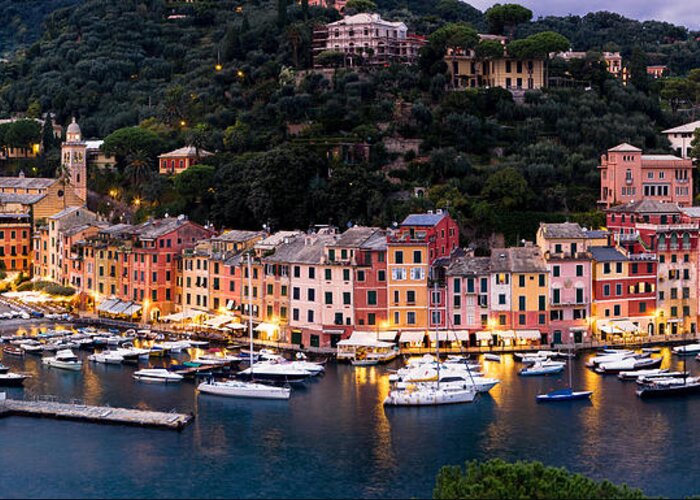 Europe Greeting Card featuring the photograph Portofino Italy #5 by Carl Amoth