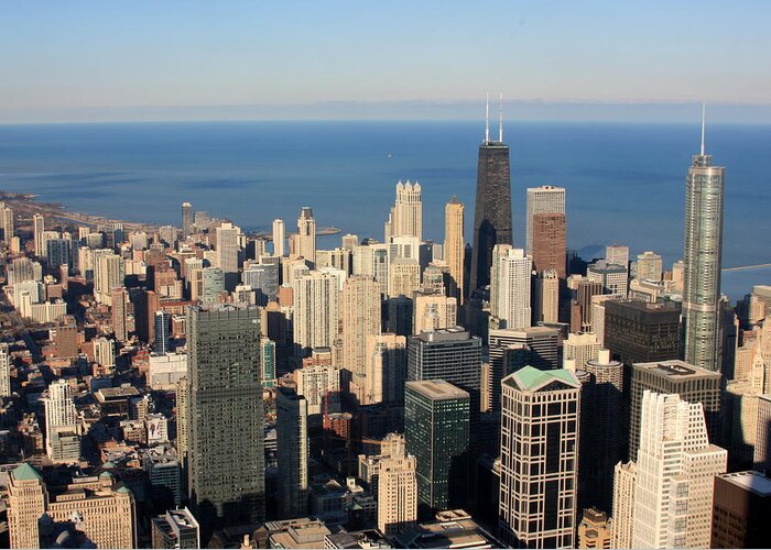 Tranquility Greeting Card featuring the photograph Chicago #6 by J.castro