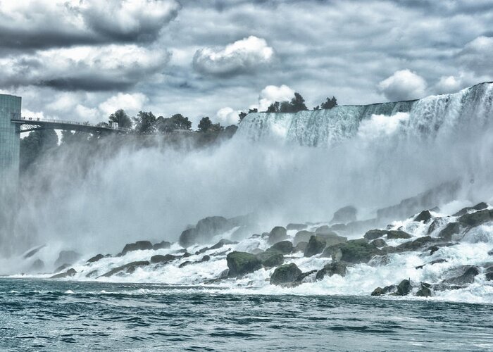 Canada Greeting Card featuring the photograph Niagara Falls #7 by Prince Andre Faubert