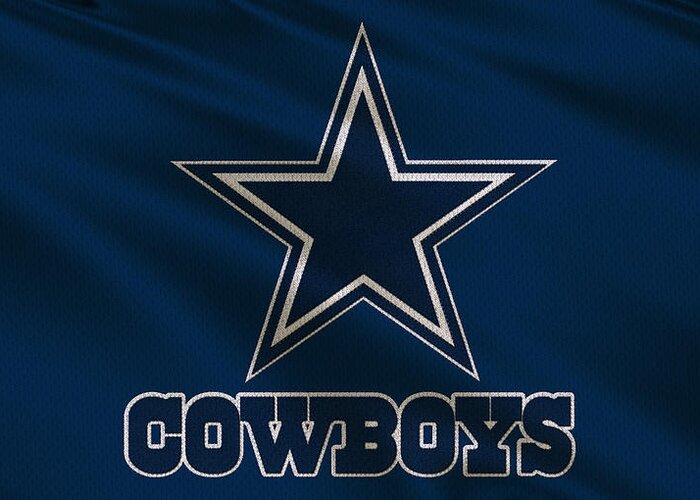 Cowboys Greeting Card featuring the photograph Dallas Cowboys Uniform by Joe Hamilton