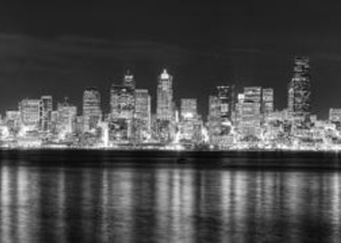 Seattle Greeting Card featuring the photograph Seattle Skyline #9 by Twenty Two North Photography