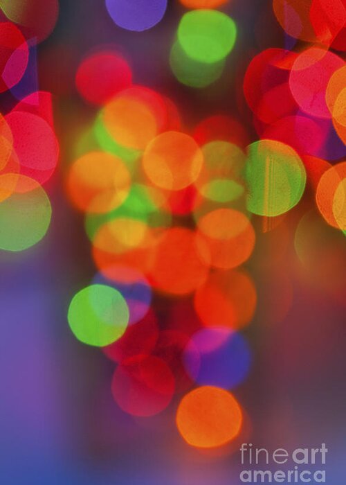 Bunch Greeting Card featuring the photograph A Bunch Of Lights by Diane Macdonald